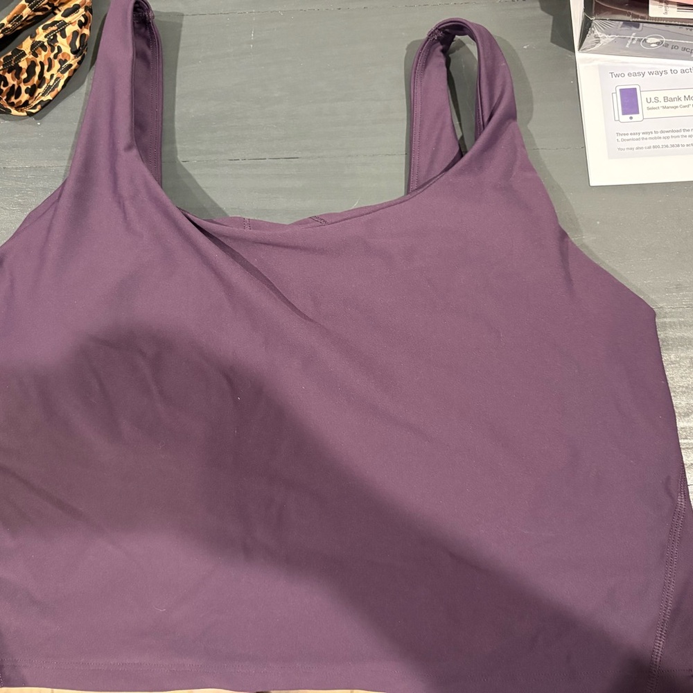 Women's Purple Sport Top